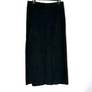Madison Studio black sued skirt size 10.